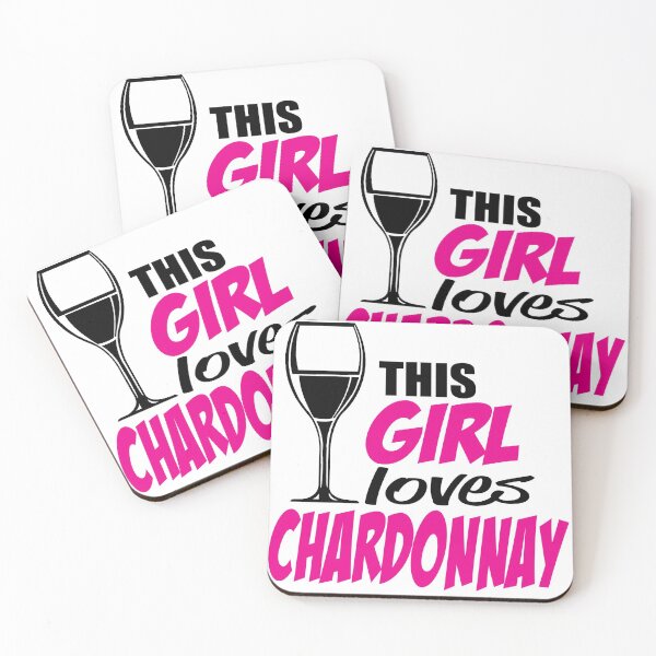 Item preview, This girl loves chardonnay designed and sold by slkprint.