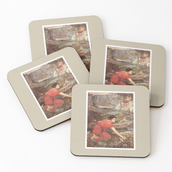 Item preview, Maidens picking Flowers by a Stream  (1911) By J W Waterhouse designed and sold by knightsydesign.