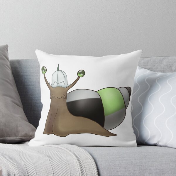 Item preview, Agender Pride Snail with Flower Hat designed and sold by PrideSnails.