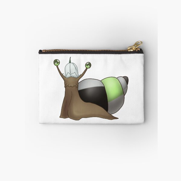 Item preview, Agender Pride Snail with Flower Hat designed and sold by PrideSnails.
