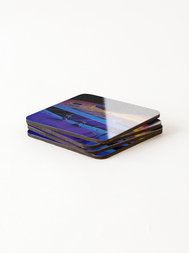 Thumbnail 4 of 5, Coasters (Set of 4), Spectrum designed and sold by flooko.
