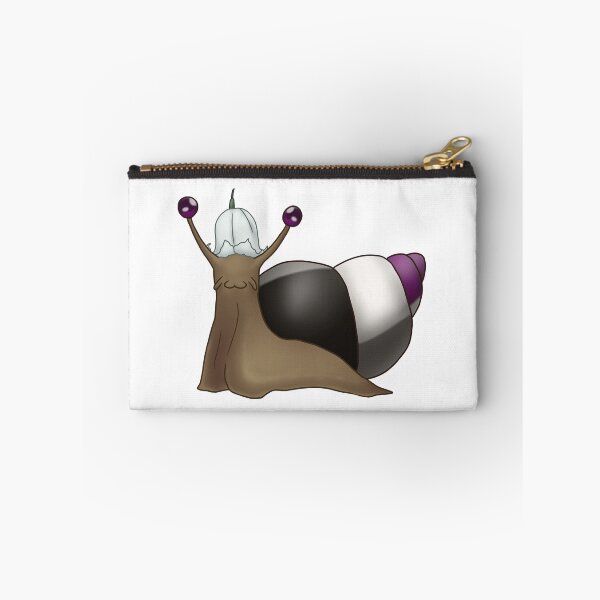 Item preview, Ace Pride Snail with Flower Hat designed and sold by PrideSnails.