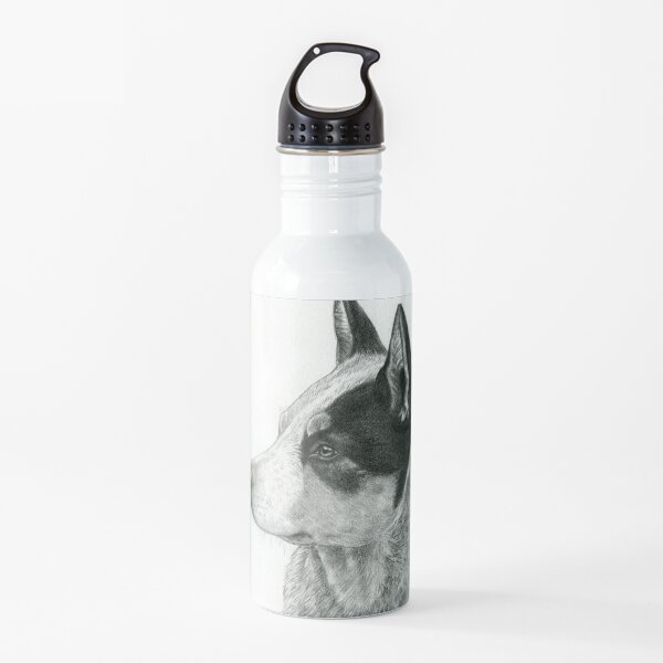 Custom Pet Portrait Stainless Steel Water Bottle