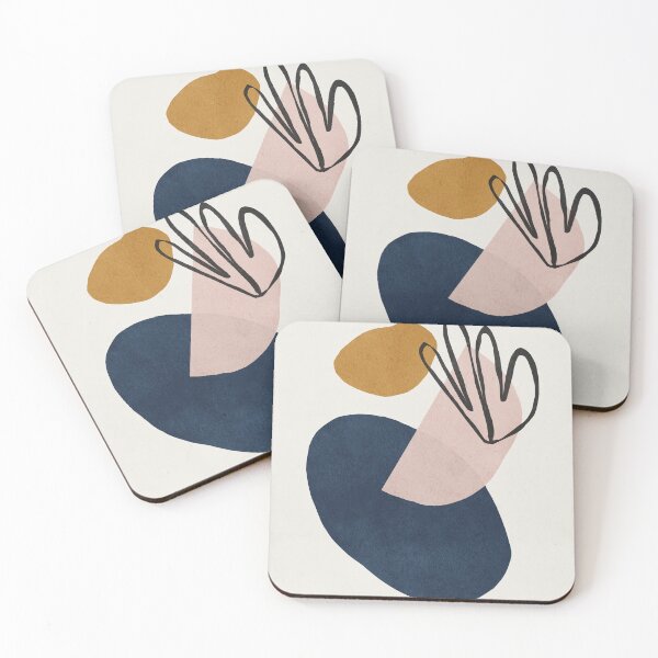 Item preview, Abstract, Shapes, Mid century modern wall art designed and sold by juliaemelian.