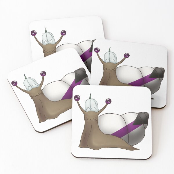 Item preview, Demisexual Pride Snail with Flower Hat designed and sold by PrideSnails.