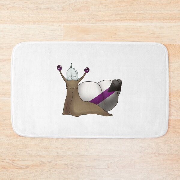 Item preview, Demisexual Pride Snail with Flower Hat designed and sold by PrideSnails.