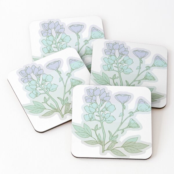 Item preview, Illustrated flower Green designed and sold by bekahbishop.