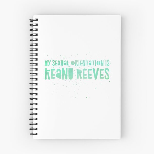 Aperçu de l'œuvre Mon orientation est Keanu créée et vendue par Lady Eva's Shop.