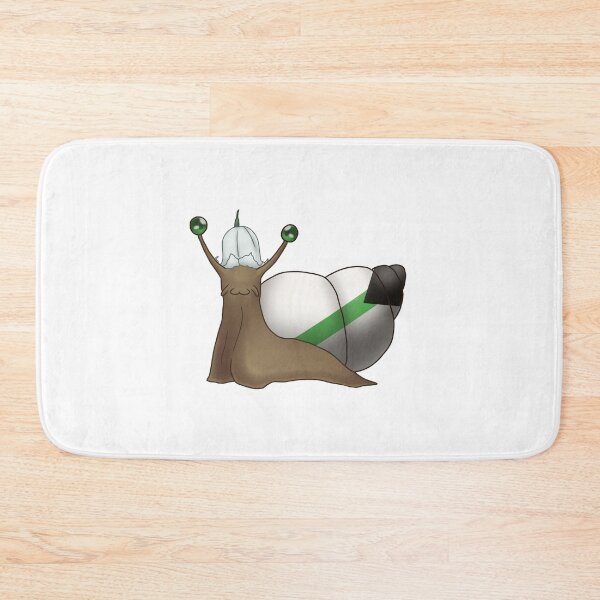Item preview, Demiromantic Pride Snail with Flower Hat designed and sold by PrideSnails.