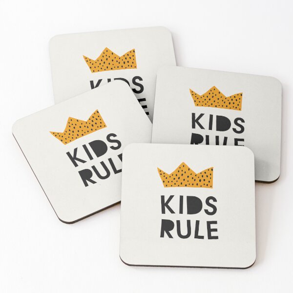 Item preview, Kids rule, Abstract, Mid century modern kids wall art, Nursery room designed and sold by juliaemelian.