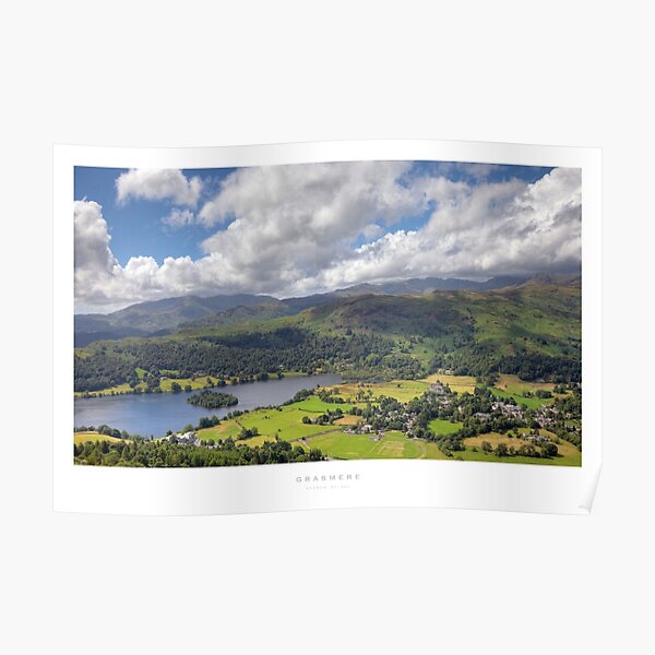 Grasmere, Cumbria Poster