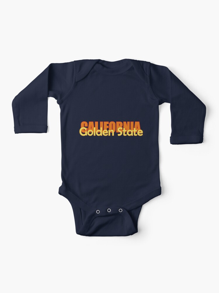 Golden State Baby Onesie Blue