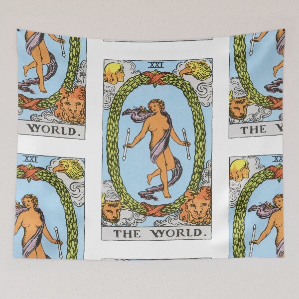 Item preview, RWS The World Tarot Image designed and sold by TheTarotShop.
