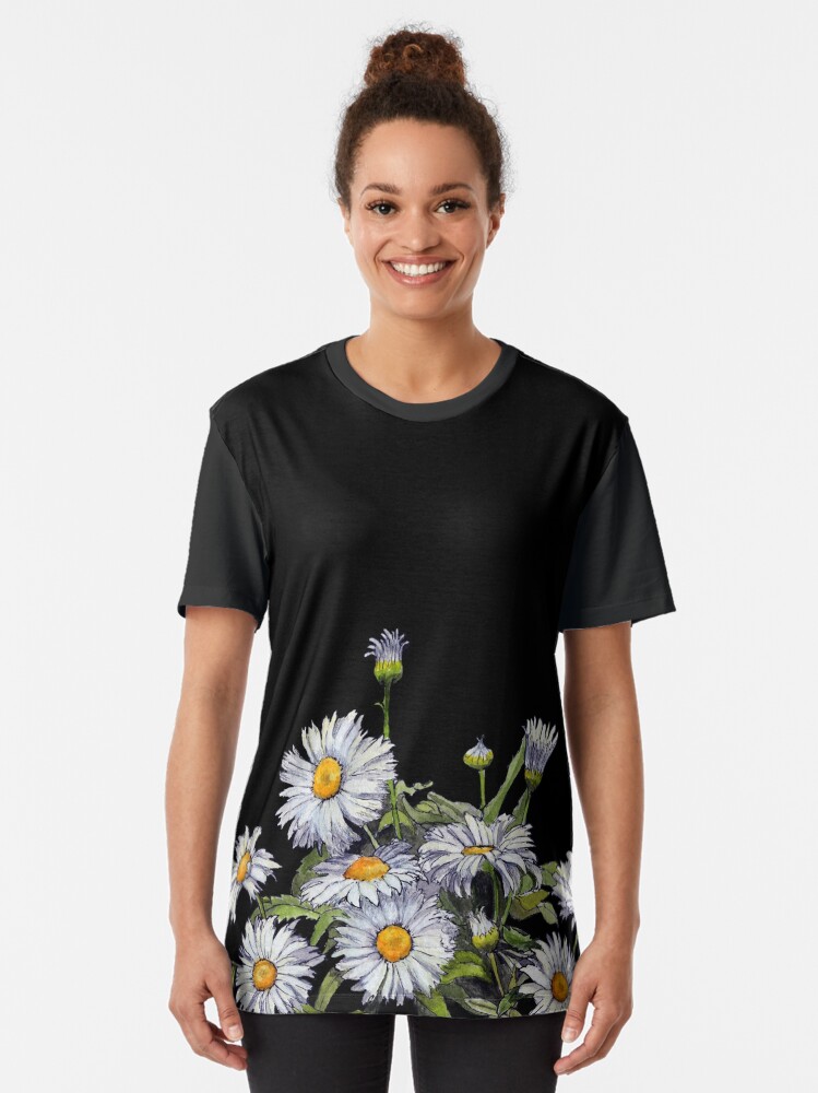 Alternate view of Loving daisy Graphic T-Shirt