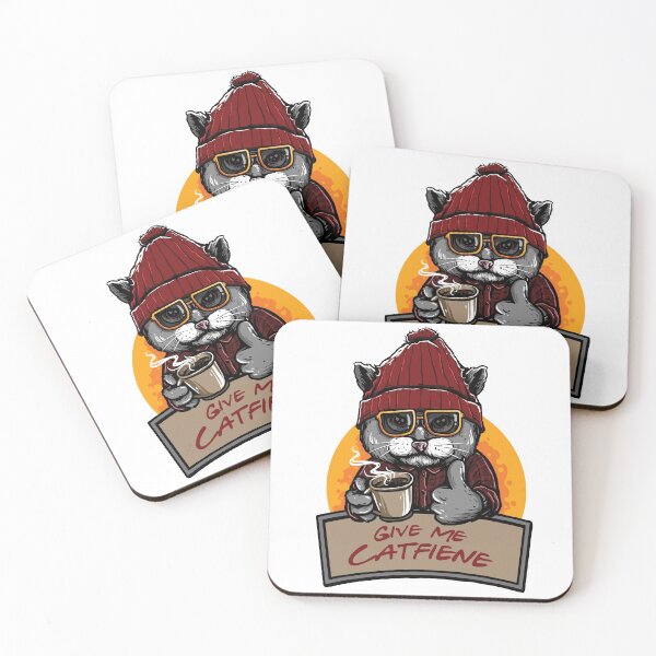 Item preview, Give Me Catfiene Clear designed and sold by WWROBEL SHOP.