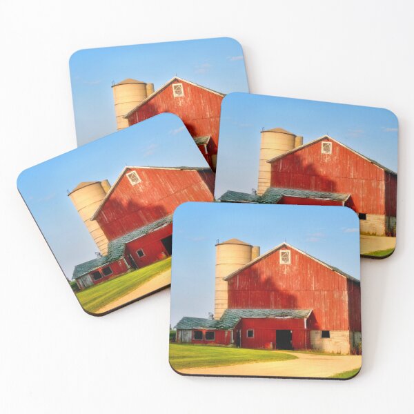 Item preview, Old Red Barn with Silo designed and sold by Claude Johnson.