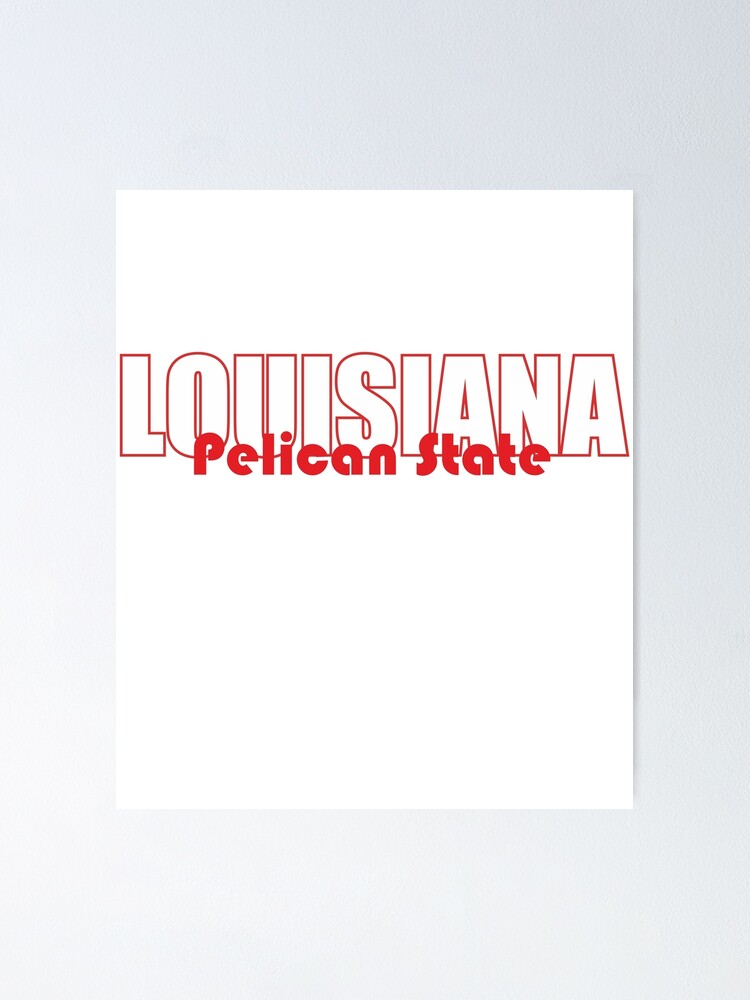 Louisiana Word Art Shirt