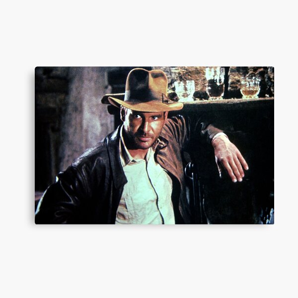 Affiche de film d'Indiana Jones Impression sur toile