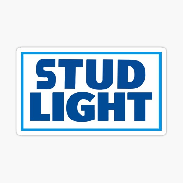 Stud Light Sticker