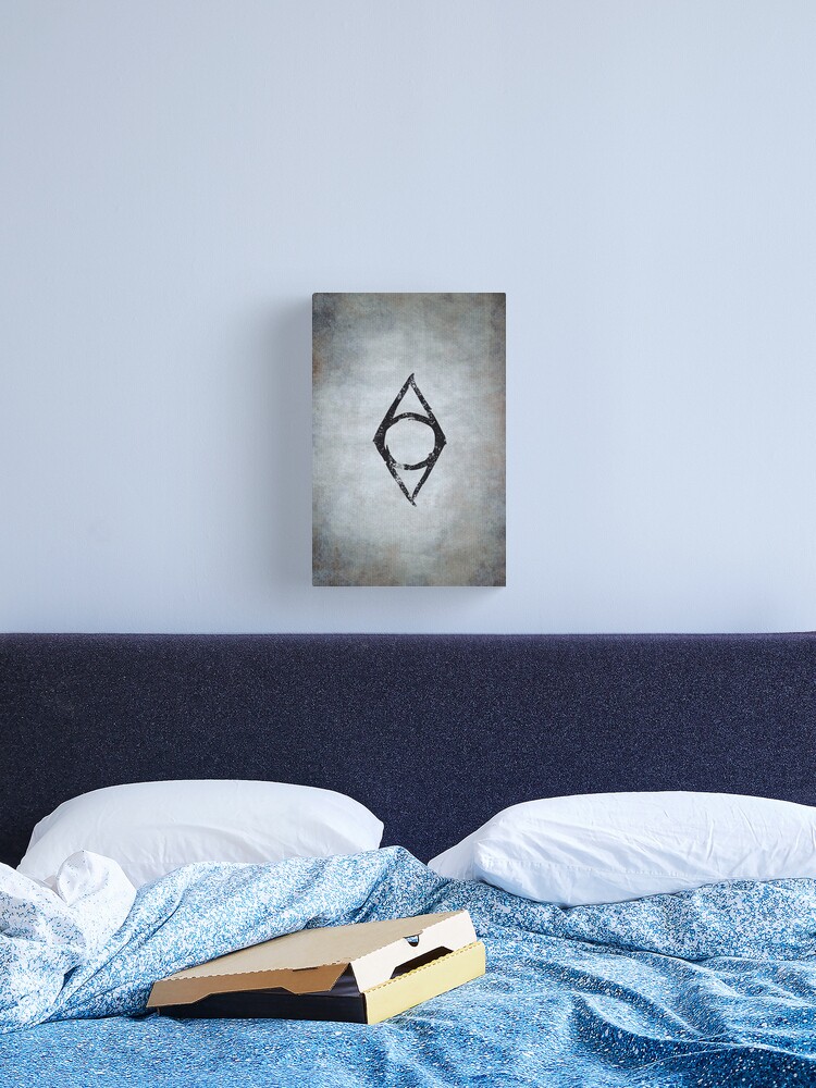 Thumbnail 2 of 3, Canvas Print, Thieves Guild Logo · Distressed designed and sold by Logogami.