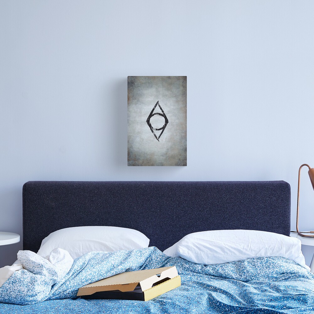 Thieves Guild Logo · Distressed Canvas Print