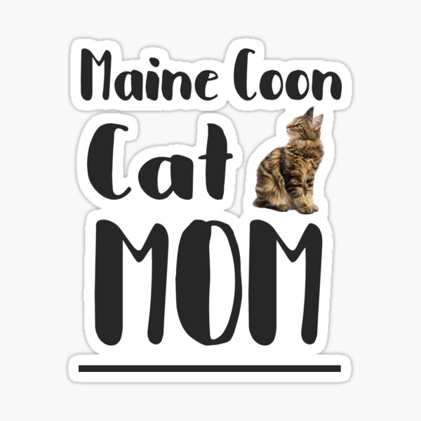 Item preview, Maine Coon Cat Mom designed and sold by kudostees.