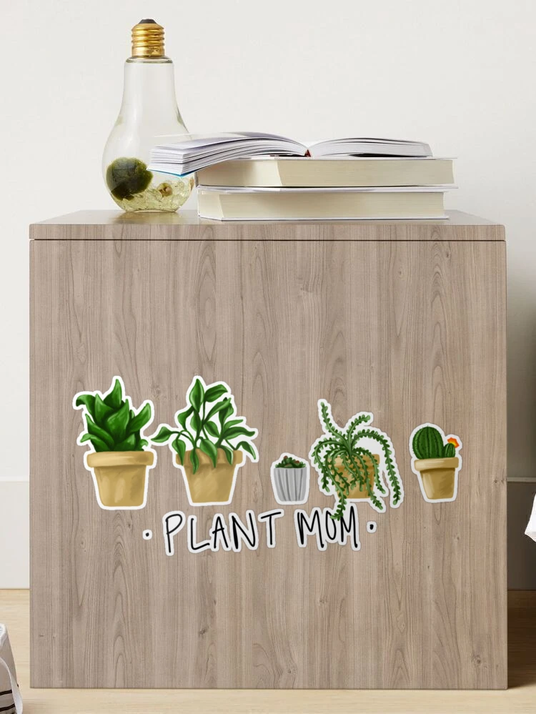 Plant Mom Sticker for Sale by elliemiq