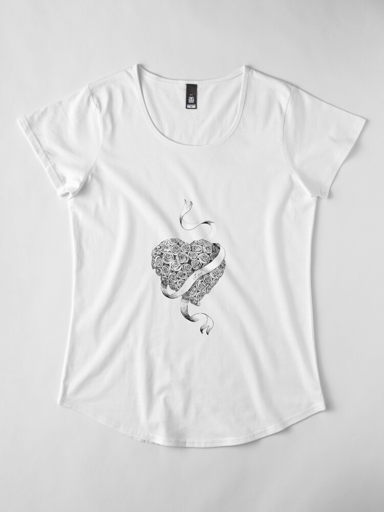 Alternate view of sweetheart Premium Scoop T-Shirt