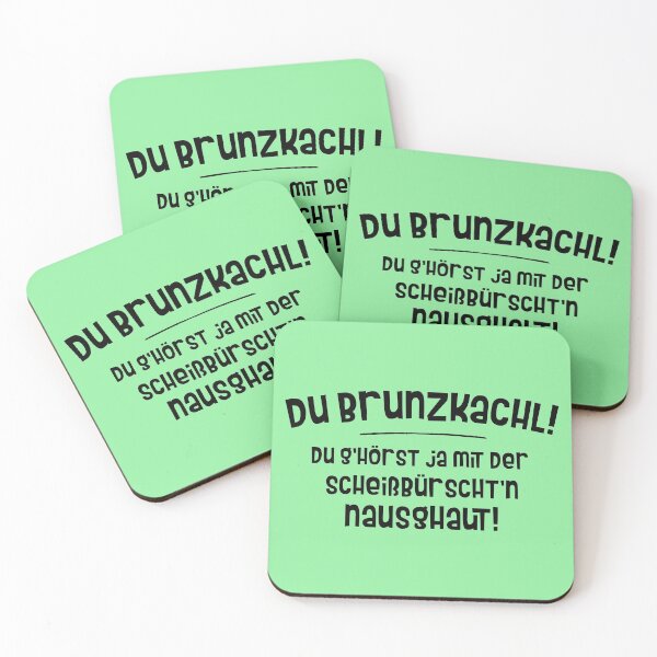 Item preview, You Brunzkachl! You're a nausea! Bavarian phrase designed and sold by RAWWR.