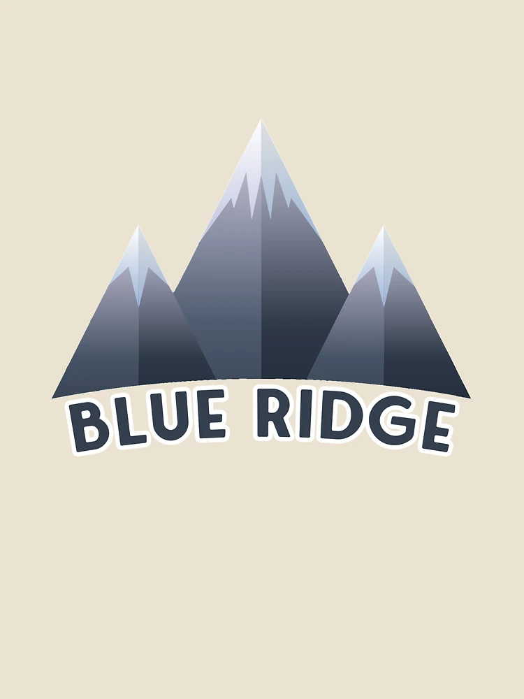 Thumbnail 4 of 4, Relaxed T-Shirt, Sticker - Blue Ridge designed and sold by StickersStore.