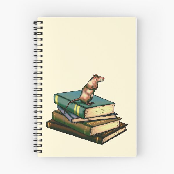 Item preview, widely read rat designed and sold by MMMSdesigns.