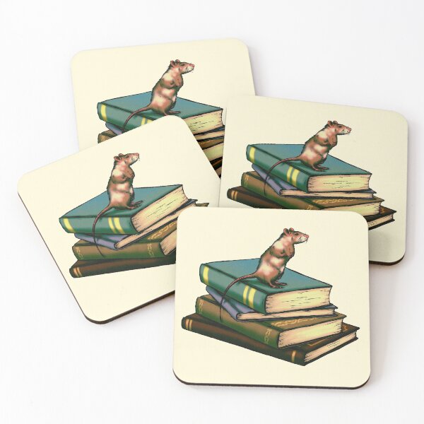Item preview, widely read rat designed and sold by MMMSdesigns.