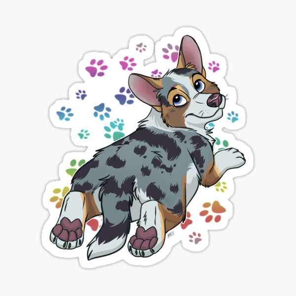 Corgi Sticker