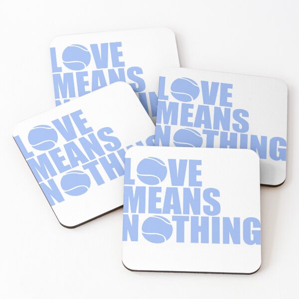 Item preview, Blue Love Means Nothing Tennis designed and sold by Kailey's Creations.