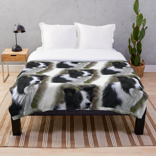 Border Collie Lover s Gifts Throw Blanket