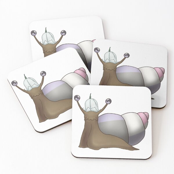 Item preview, Cupiosexual Cupioromantic Pride Snail with Flower Hat designed and sold by PrideSnails.