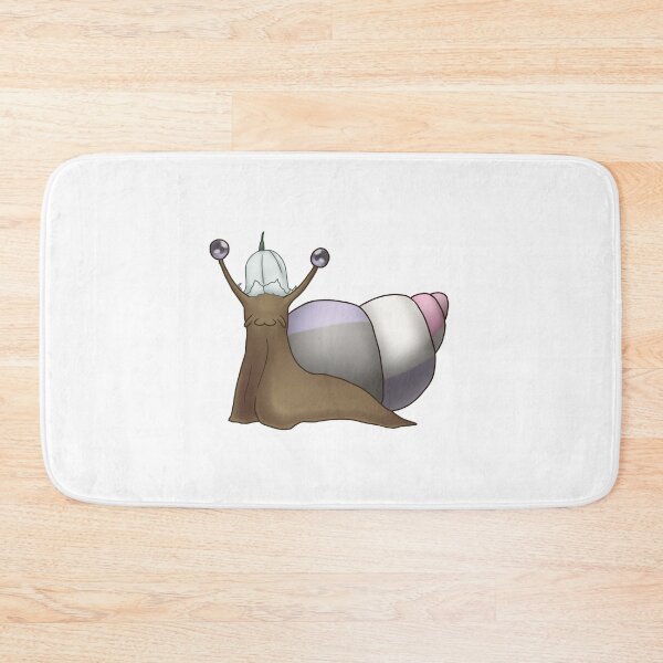 Item preview, Cupiosexual Cupioromantic Pride Snail with Flower Hat designed and sold by PrideSnails.