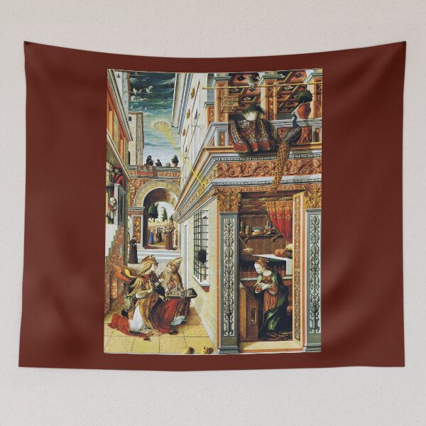 Item preview, Anunciación - Carlo Crivelli - c1486 designed and sold by CrankyOldDude.