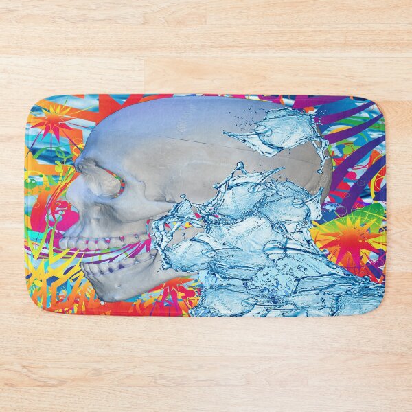 Item preview, Skull in Color and Water designed and sold by Icarusismart.