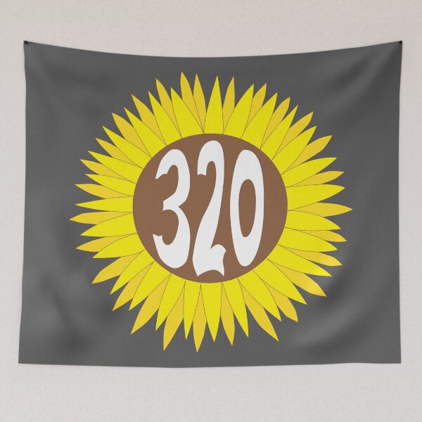 Item preview, Hand Drawn Minnesota Sunflower 320 Código de Área designed and sold by itsrturn.