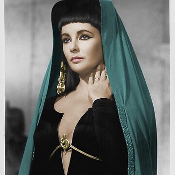 Cleopatra Teal Veil" Canvas Print for Sale by DrMadrid | Redbubble