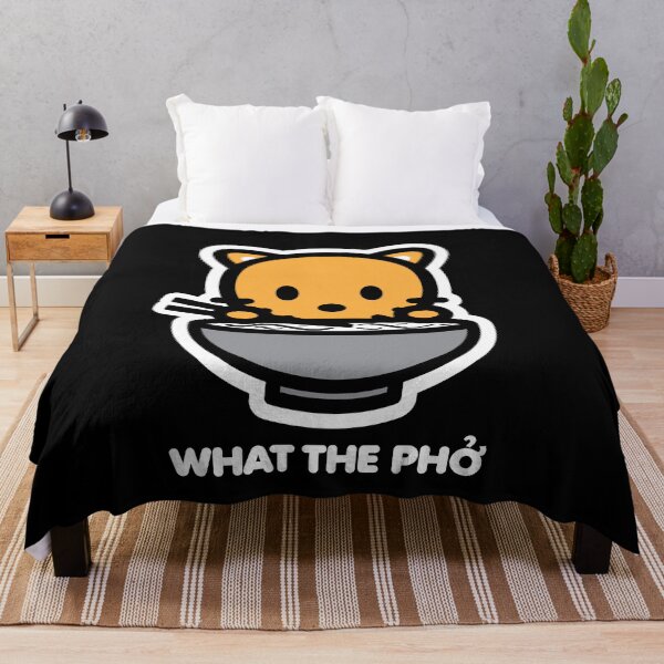 Item preview, Cat What The Pho designed and sold by RandeeTee15.