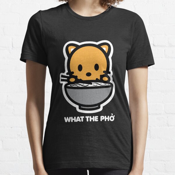 Cat What The Pho Essential T-Shirt
