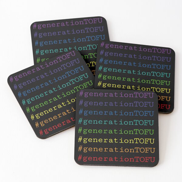 Item preview, #generationTOFU Rainbow Vegan designed and sold by TheTarotShop.