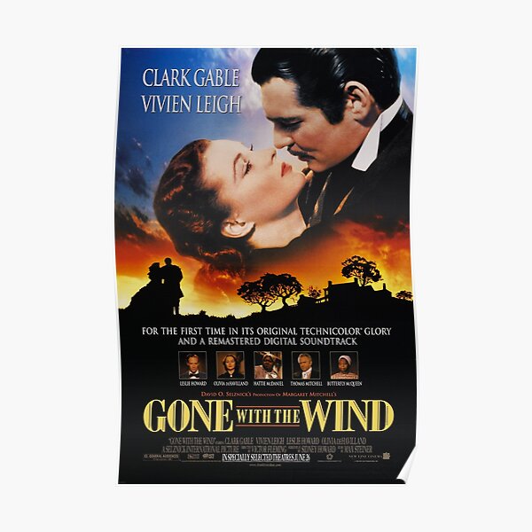 Vom Winde verweht Filmplakat Poster