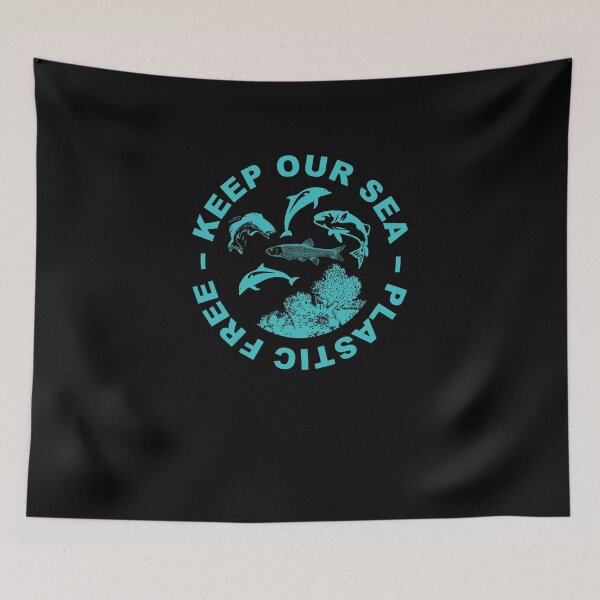 Item preview, Keep our Sea Plastic Free, Climate Change Gift designed and sold by FriendsOfYou.