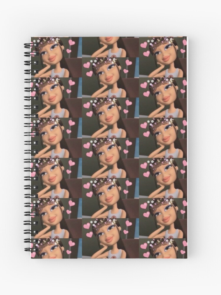 Bratz Valentines edit ❤️ Spiral Notebook for Sale by Redr0s3