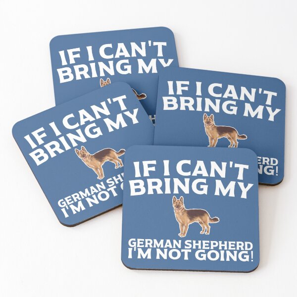 Item preview, If I Can't Bring My German Shepherd I'm Not Going T shirt designed and sold by Dan66.