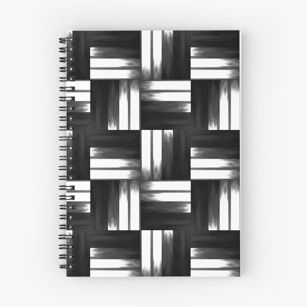 Item preview, Seamless Minimal Monochrome square pattern  designed and sold by siwabudda.