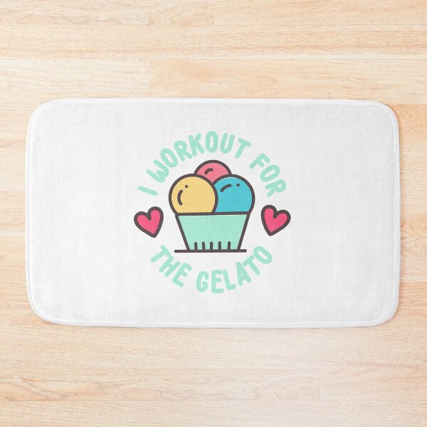 Item preview, I Workout For The Gelato designed and sold by thingsandthings.
